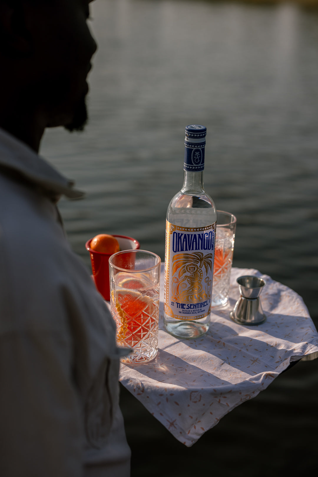 An Okavango sundowner